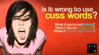 Are cuss words a sin?